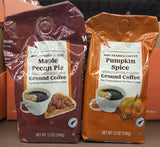 Generic Barissimo Pumpkin Spice & Maple Pecan Pie Light Roast Ground Coffee 12oz 340g (Two Bags)
