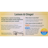 Twinings Lemon & Ginger Herbal Tea Individually Wrapped Bags, 20 Count (Pack of 1), Tangy Lemon, Spicy Ginger, Naturally Caffeine-Free, Enjoy Hot or