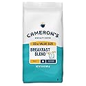 Cameron's Coffee Roasted Whole Bean Coffee, Breakfast Blend, 32 Ounce