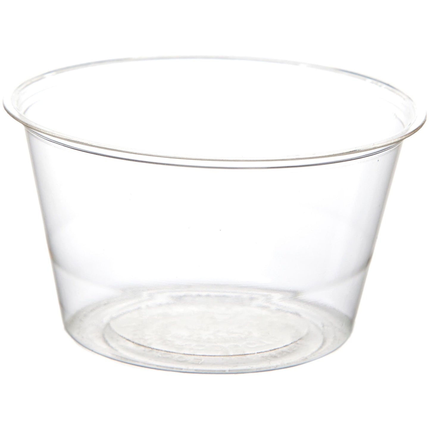 ECO PRODUCTS Compostable Clear PLA Plastic 3oz Portion Cups, Case of 2000, Round Cold Food Containers, Renewable Plant-Based, Lid Sold Separately