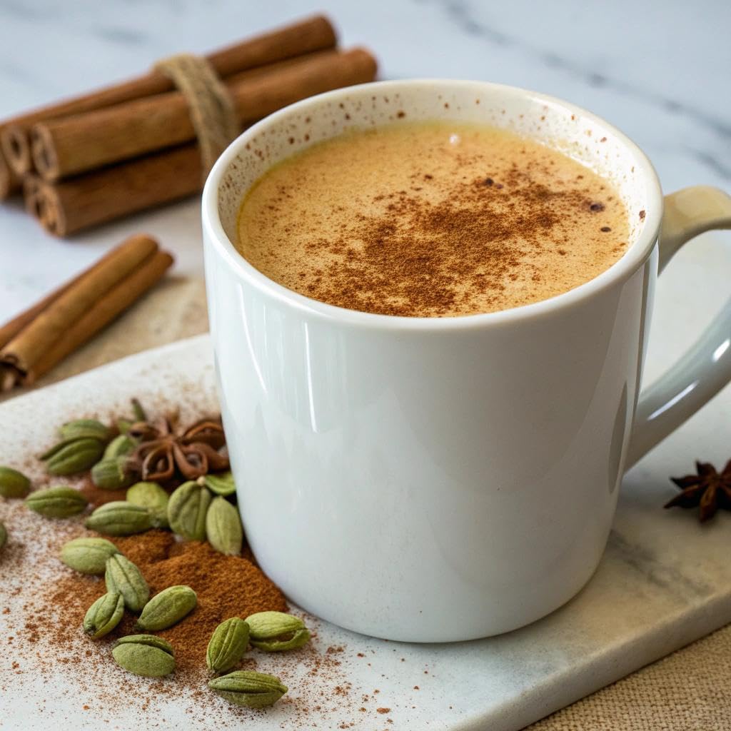Laird Superfood Chai Instant Latte with Adaptogens - Instant Chai Tea Powder with Superfood Coconut Creamer - Gluten Free, Non-GMO, Vegan, 8 oz. Bag