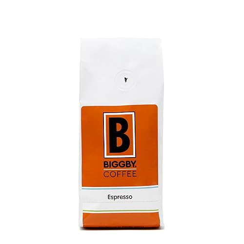BIGGBY® Espresso Whole Bean Coffee, 12oz Bag, Dark Roasted