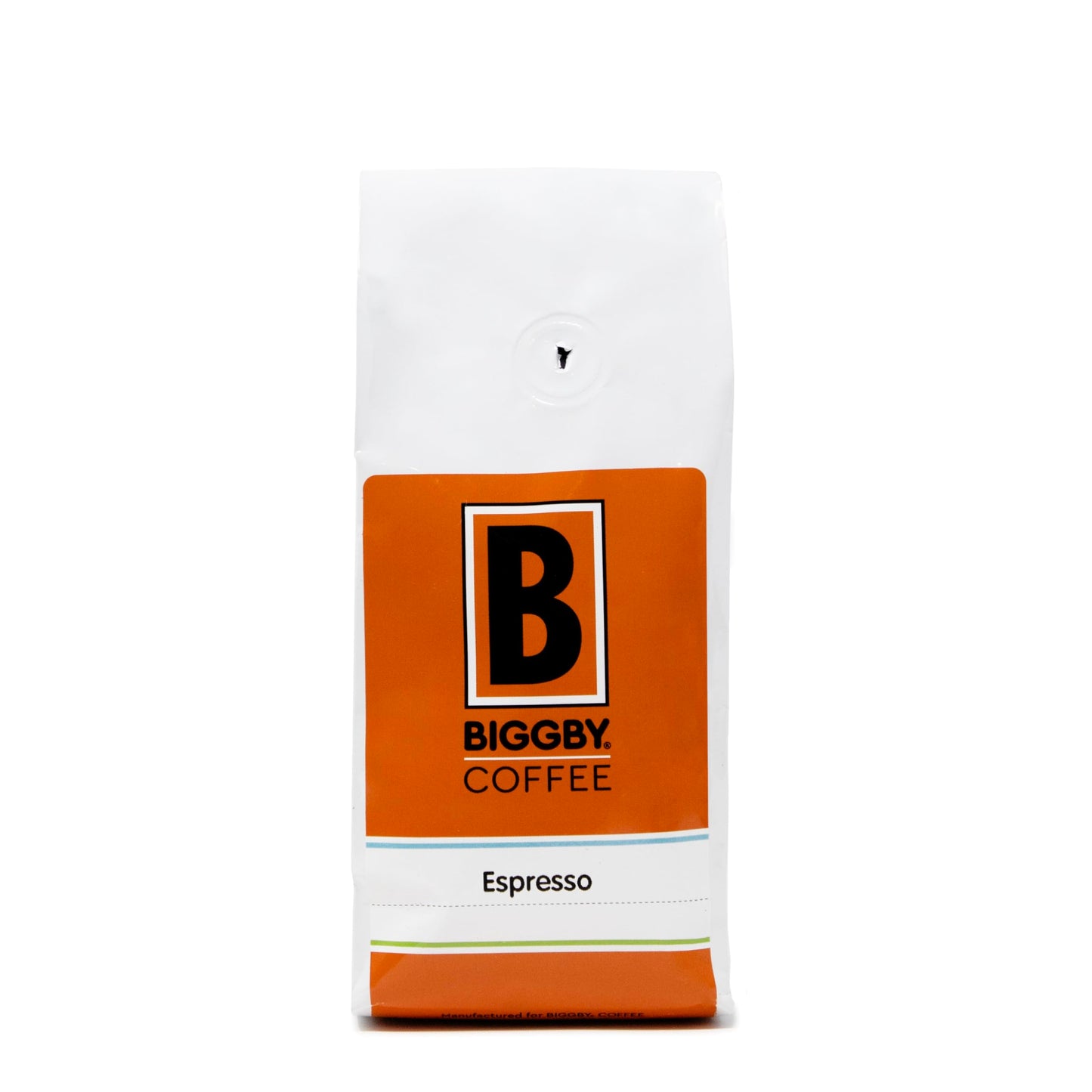 BIGGBY® Espresso Whole Bean Coffee, 12oz Bag, Dark Roasted