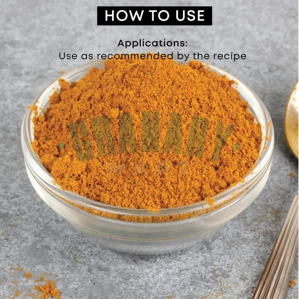 Natural Turmeric Chai Spice Mix by Granary Mart - Gourmet & Warm Tea Spice Blend - Healthy/Gluten-Free - Add to Lattes/Smoothies/Golden Milk