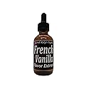 French Vanilla Flavor Extract Organic 2 oz - Vanilla Flavoring Water Soluble, Sugar Free Coffee Flavor Drops for Baking, Tea, Drinks, Ice Cream, Food