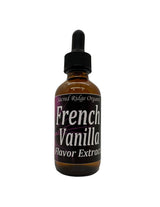 French Vanilla Flavor Extract Organic 2 oz - Vanilla Flavoring Water Soluble, Sugar Free Coffee Flavor Drops for Baking, Tea, Drinks, Ice Cream, Food