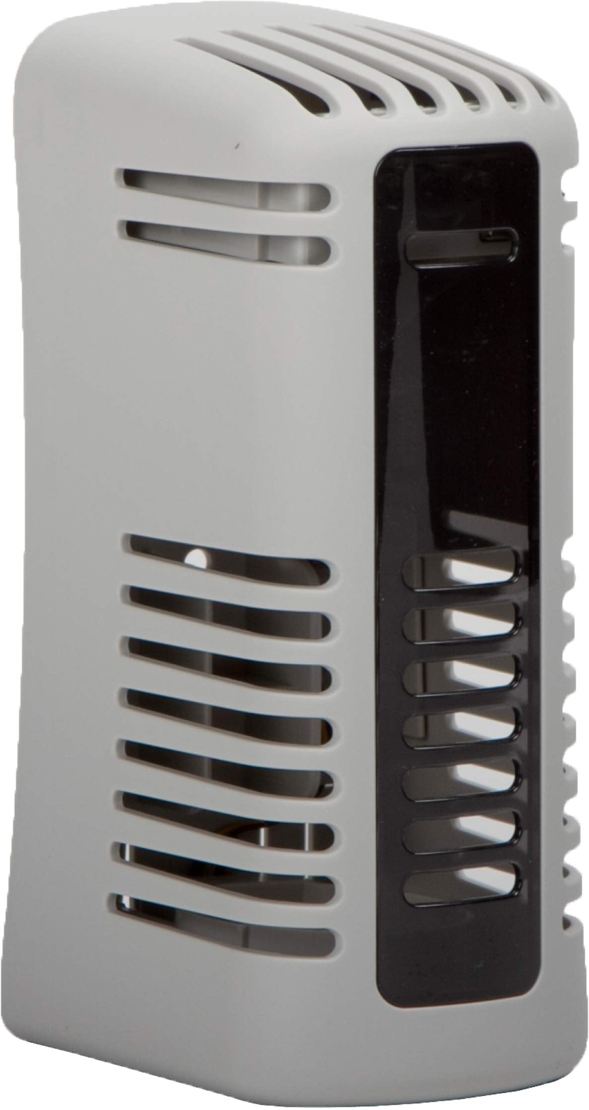 San Jamar WF107801204 Arriba Commercial Twist Fan Air Freshener Dispenser, 6.95" X 3" X 3.47", Grey