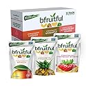 bfruitful Freeze Dried Fruit Variety Pack - Mango, Strawberry Banana & Pineapple, Freeze Dried Fruit Snacks for Kids & Adults, No Sugar Added, Vegan