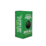 Charlie's Soap Eco-Friendly Dryer Balls 2 Pack - Reusable, Durable, Unscented Alternative to Dryer Sheets, Wool Balls, or Scent Beads