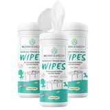 MOMREMEDY Hydrogen Peroxide Cleaning Wipes | All Purpose Cleaner and Stain Remover | Multipurpose for Kitchen, Bathroom, All Surfaces