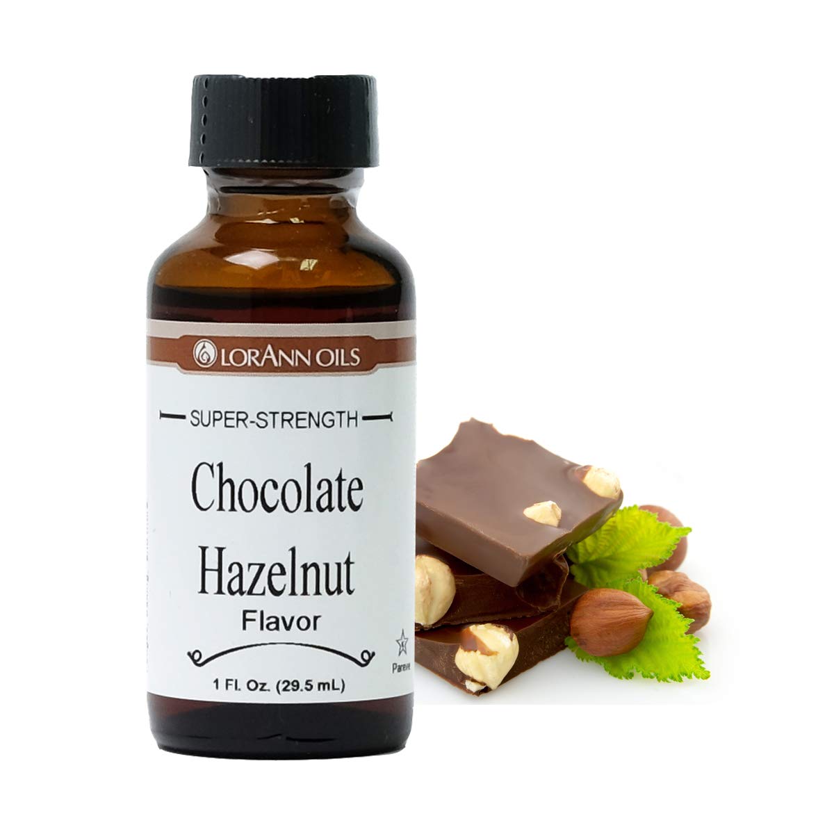 LorAnn Chocolate Hazelnut SS Flavor Flavor, 1 ounce bottle