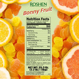 Roshen Bonny Fruit Jelly Candy, Citrus Mix, 7.05 oz (200g) - Soft Chewy Fruit Jelly Candies with Natural Pectin, Sugar Coated Citrusy Flavored Candy