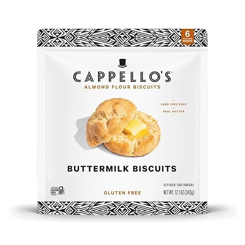 Cappello's Gluten Free Frozen Buttermilk Biscuits, 12.1oz