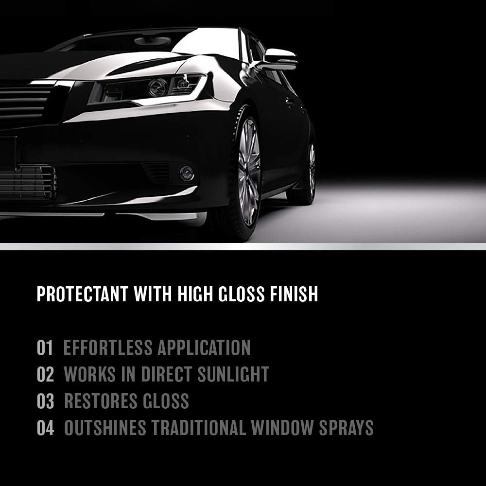 SoCal Wax Shop Streak Free Glass Cleaner - Ammonia Free Mirror & Window Cleaner Spray - Windshield Tinted Windows Chrome Porcelain - Car Detailing