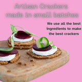 Olina's Bakehouse Crackers, Assorted (3-Pack, Fig & Black Olive - Artisan Cracker)
