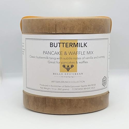 Buttermilk Pancake & Waffle Baking Mix, Belle Epicurean, 16 ounces