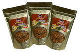 MADE IN THAILAND - THAI FOOD RECOMMEND - 3 PACK OF STIR FRIED MINCED Catfish WITH HOT YELLOW CURRY WITH VERY CRISPY TEXTURE - Pla Dook Fu Kua Kling