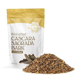 Halo Naturals Cascara Sagrada Bark Wildcrafted Cut & Sifted, 4 Ounces Resealable Pouch| Packaged in The USA