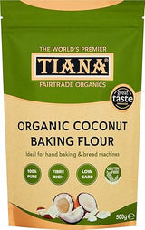 TIANA Fair Trade Organic Coconut Baking Flour 500g
