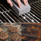 Velae Oven Grill And Fryer Cleaner Pumice,Barbecue Grill Scrubbing Stone, BBQ Grill Brick Cleaner, Griddle Stone Cleaning Block, Pumice Stone