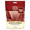 Spicy World Annatto Powder 4 Ounce Bag (113g) - Premium Ground Annatto Seed and Achiote Powder for Vibrant Dishes - Latin American Flavors
