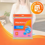 Kitchen Cleaning Kit with Dish Rack Sponges Cloths Cling Film Baking Paper Household Supplies Set