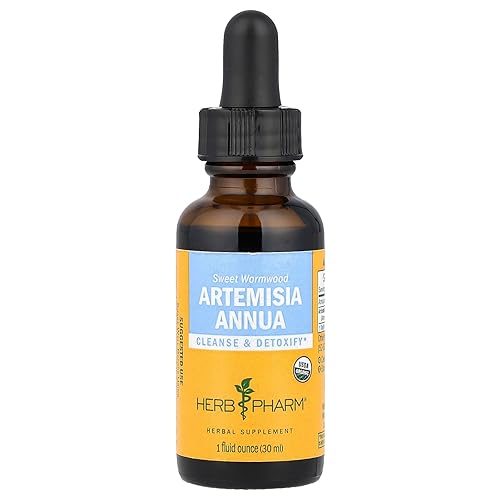 Herb Pharm Artemisia Annua (Sweet Annie) Certified Organic Liquid Herbal Extract, 1 Oz