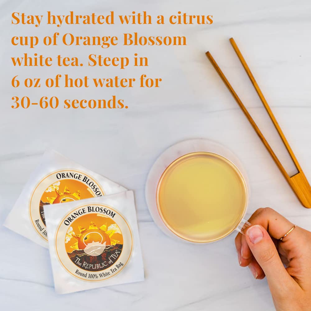 The Republic of Tea - Day of Tea Assortment Sampler, 24 Individually Wrapped Tea Bags, Black Tea, Green Tea, Herbal Tea