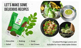 Moringa Tea Cut Fresh Dried Leaves 8 Ounces(0.5 lb), Rich Source of Antioxidants (1 Pack - 8 Ounces)