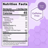 True Honey Lavender Lemonade Tea Bags - Tranquil Tea for Sleep, Stress Relief and Calm - All Natural Organic Lemon Myrtle Herbal Caffeine-Free Blended