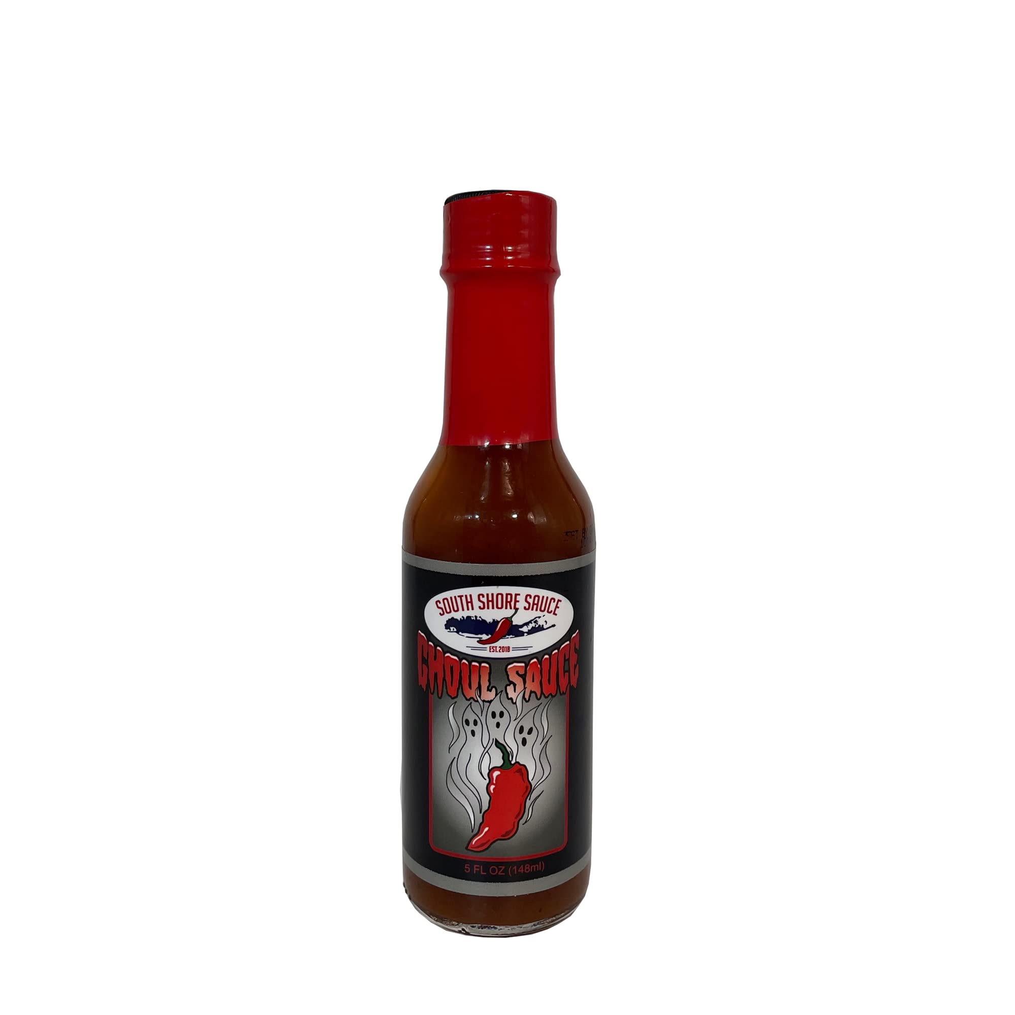 SOUTH SHORE SAUCE gourmet hot sauce ghost pepper GHOUL SAUCE medium, 5oz, 1 Fl Oz