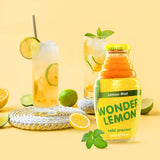 Wonder Lemon Organic Lemon Mint Cold Pressed Juice, 8.45oz (6 Pack)