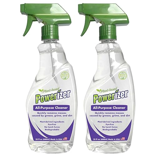 Powerizer Plant Based Lightly Scented All Purpose Cleaner Spray Bottle (2)