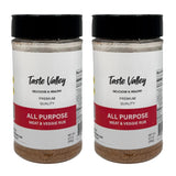 Taste Valley All Purpose Seasoning Meat & Veggie Rub, BBQ Rub for Steak, Chicken & Vegetables, All-Purpose Spice Blend for Grilling & Cooking, 9.4 oz
