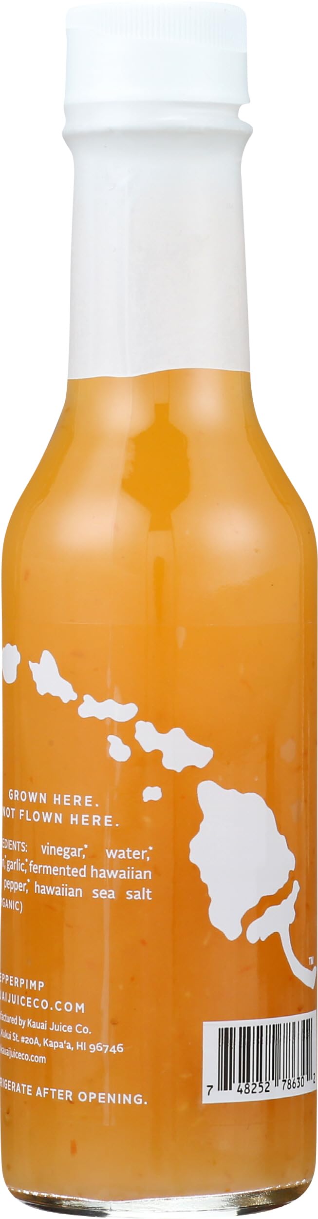 Kauai Juice Co, Sauce Hot Chili Pepper Water, 5 Ounce