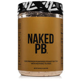 Naked 1.5 LB Powdered Peanut Butter from US Farms - Bulk, Only 1 Ingredient - Roasted Peanuts, Vegan, No Additives, Preservative Free, No Salt, No