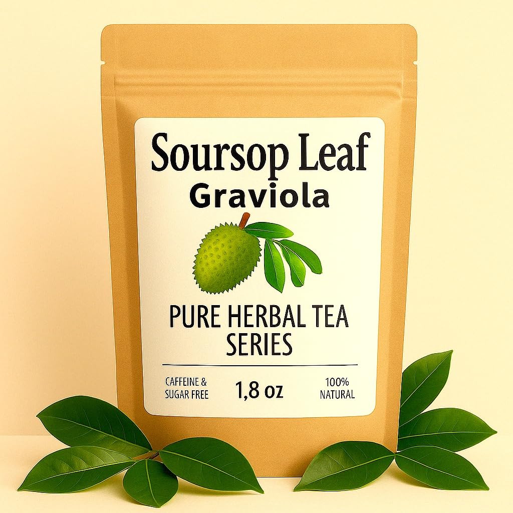 Soursop Leaves Graviola - Premium Dried Herbal Tea Leaves | Annona Muricata | Natural Wellness Infusion