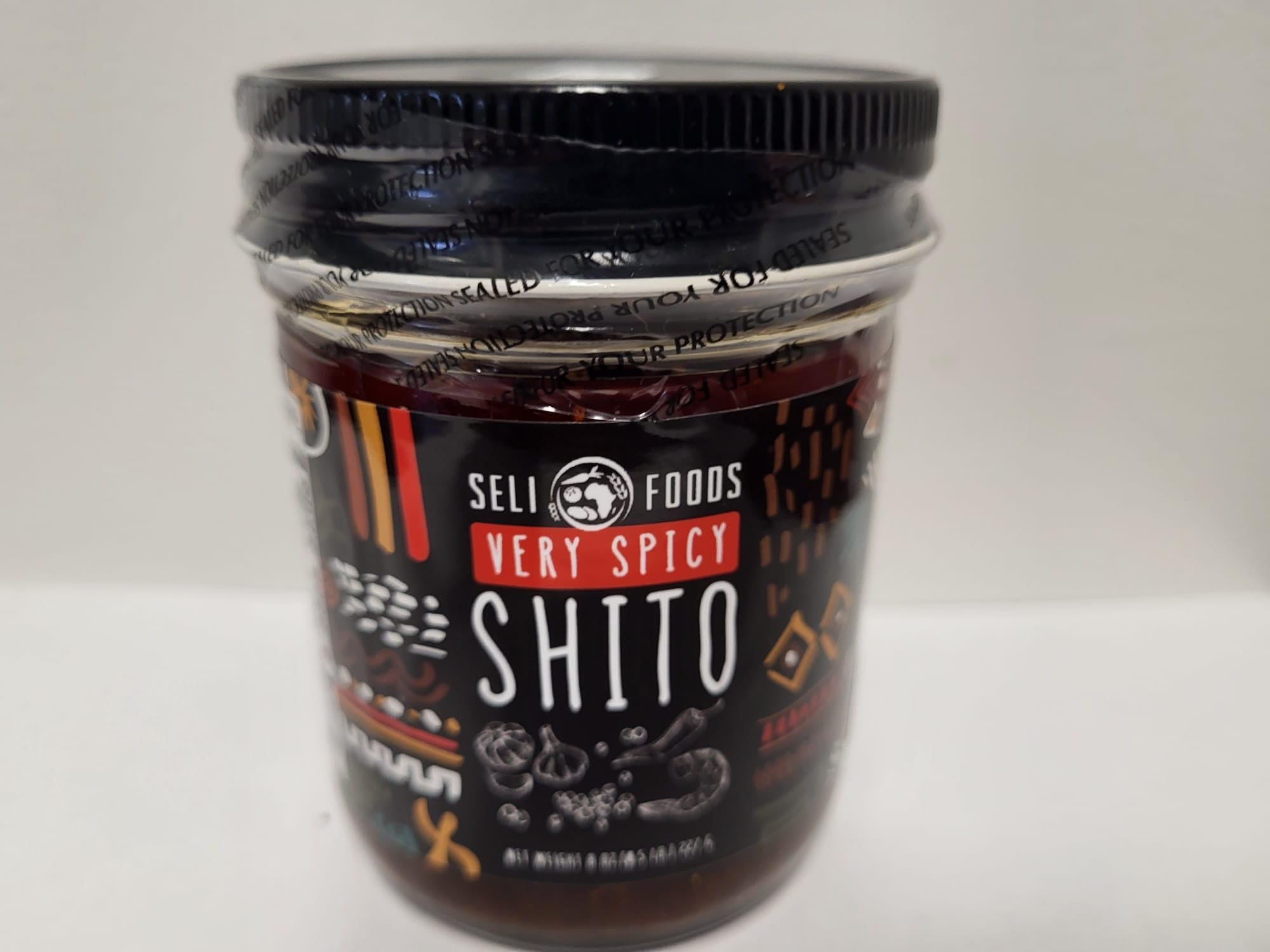 Shito Sauce 3 flavors/Seafood Condiment/Chili sauce (Very Spicy, 8 oz)