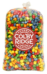 5 Flavor Gourmet Popcorn Assortment 16 Gal. (256 Cups) Large Sampler - White, Caramel, Cheese, Rainbow, and Cinnamon Bulk Popped