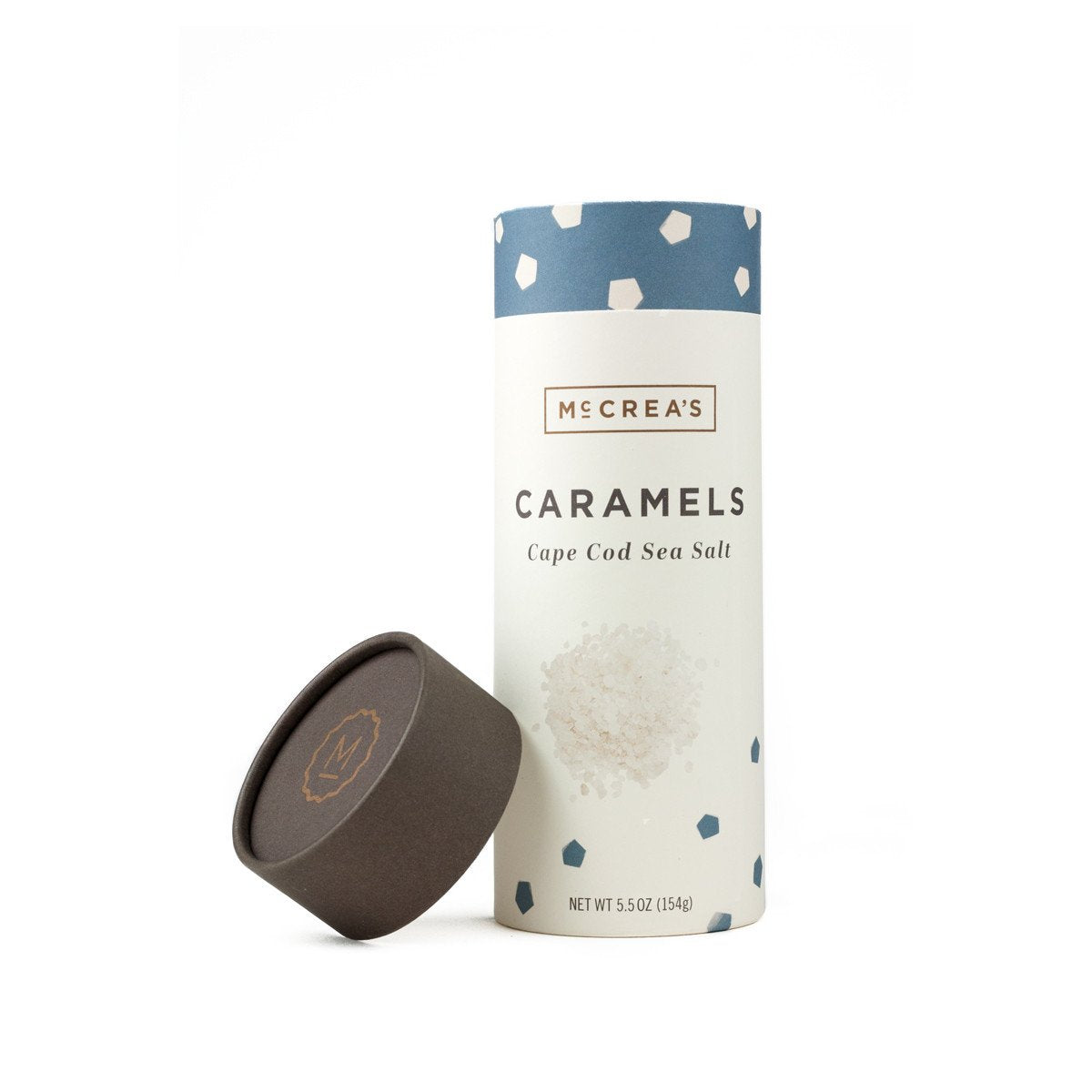 McCrea's Candies Sea Salt Caramel Assortment - Black Lava Cape Cod Rosemary Truffle Sea Salt - Made in Boston
