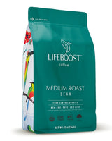 Lifeboost Organic Coffee Beans Medium Roast - Low Acid Single Origin Non-GMO Organic Whole Bean Coffee - Third Party Tested For Mycotoxins