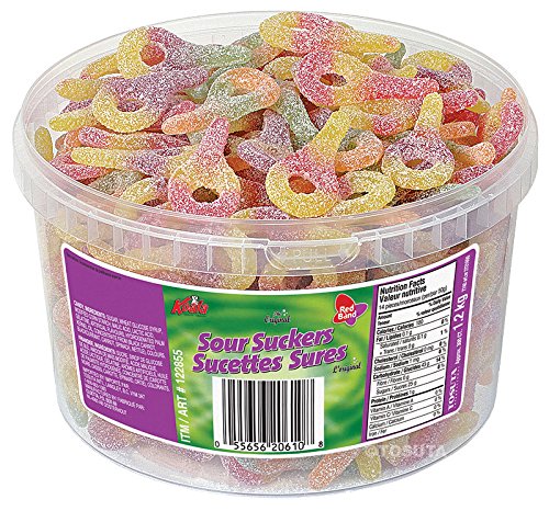 Sour Sucker/Keys Bundle with Koala Sour Suckers Gummy Candy 1.1 Kg (300 Count) and 1.2 Kg (60 Count)
