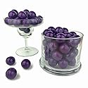 Color It Candy Purple 1 inch Gumballs 2 Lb Bag - Perfect For Table Centerpieces, Weddings, Birthdays, Candy Buffets, & Party Favors.