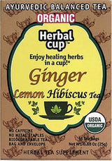 Ayurveda tea Ginger Lemon Hibiscus Organic