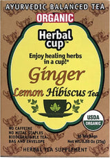 Ayurveda tea Ginger Lemon Hibiscus Organic