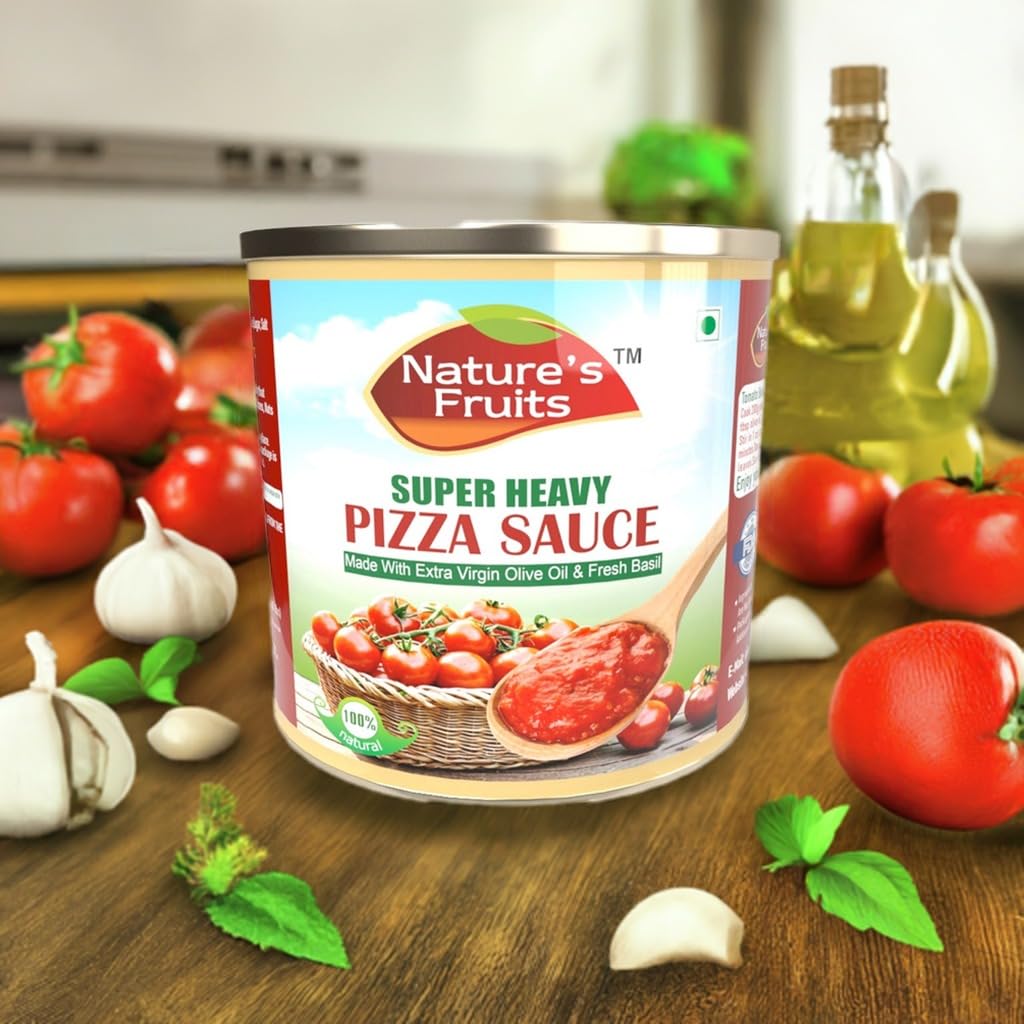 Fully Prepared Pizza Sauce 109.28 oz - Ready-to-Use - Ideal for Pizza Joints & Cafés - Thick, Rich & Flavorful - Saves Prep Time for Busy Kitchens