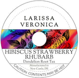 Hibiscus Strawberry Rhubarb Dandelion Root Tea (Single Serve K-Cup Pods) (12 pods, ZIN: 576627)