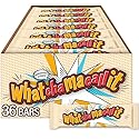 WHATCHAMACALLIT Chocolate Caramel Peanut Crisps Candy Bars, 1.6 oz (36 Count)