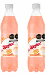 Peñafiel Soda 20.2oz (2 pack) Made in Mexico. (Toronja Rosita - Ruby Red Grapefruit)