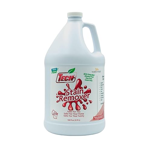 TECH Multi-Purpose Stain Remover, 128 oz, For Carpet, Clothes, Upholstery, and Other Fabrics